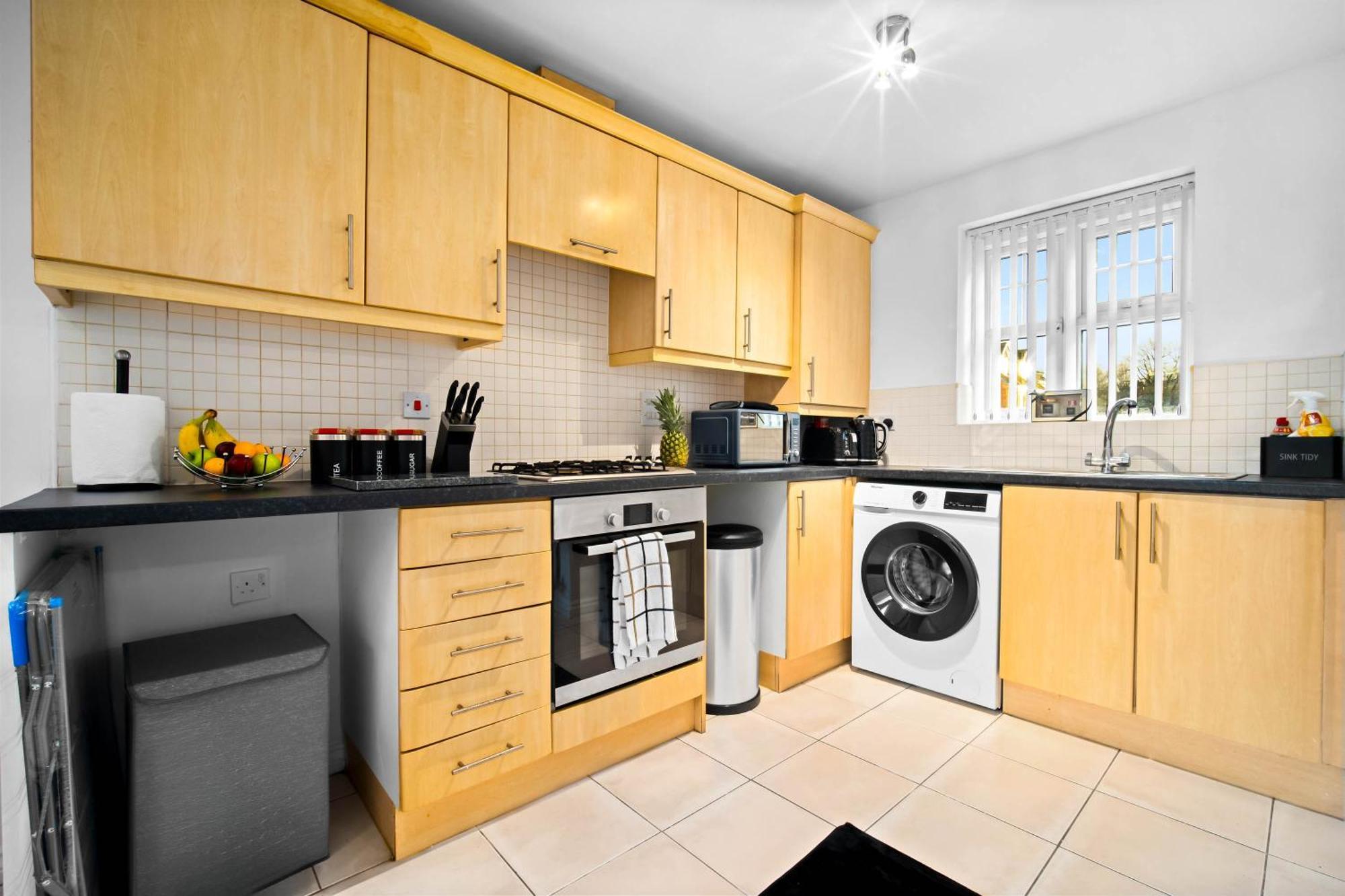 Harmony House 3 Bedroom New Build For Families, Contractors, Black Country Museum Sleeps 6 Tipton Dış mekan fotoğraf